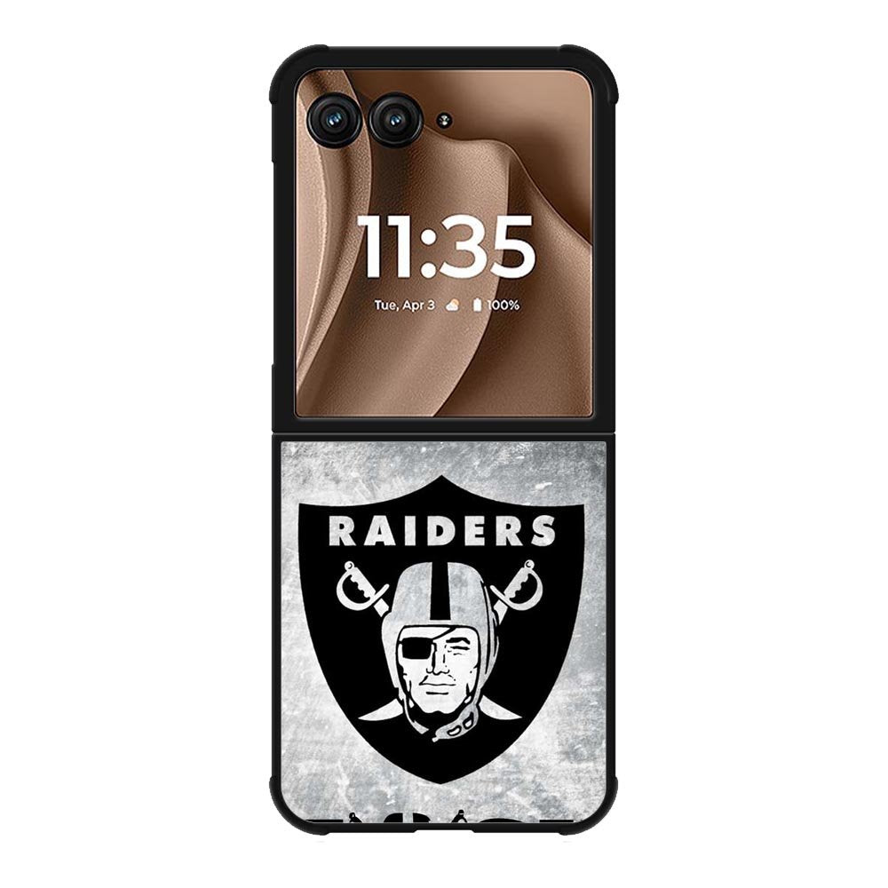 oakland raiders logo 8th Motorola Moto RAZR Plus 2025 Case