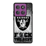 oakland raiders logo 8th Motorola Moto Edge 60 Pro Case