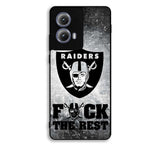 oakland raiders logo 8th Motorola Moto Edge 2024 Case DC2461