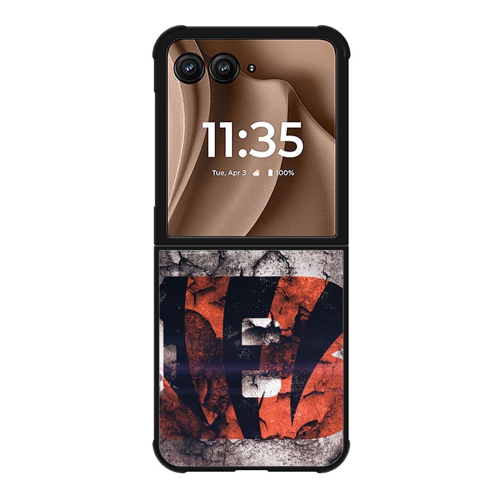 Cincinnati Bengals Logo Motorola Moto RAZR Plus 2025 Case