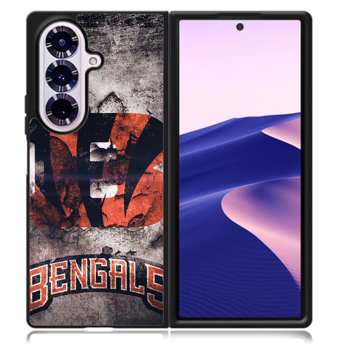 Cincinnati Bengals Logo Samsung Galaxy Z Fold 7 Case DC0350