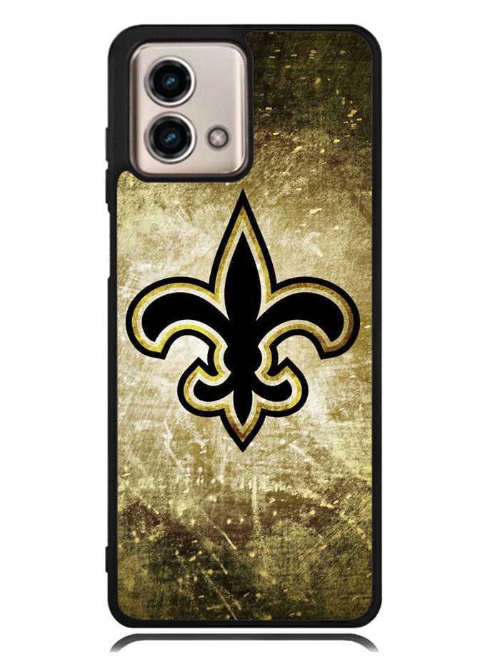 New Orleans Saints gold Motorola Moto G Stylus 5G 2023 Case