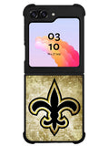 New Orleans Saints gold Samsung Galaxy Z Flip 5 5G 2023 Case