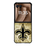 New Orleans Saints gold Motorola Moto RAZR Plus 2025 Case