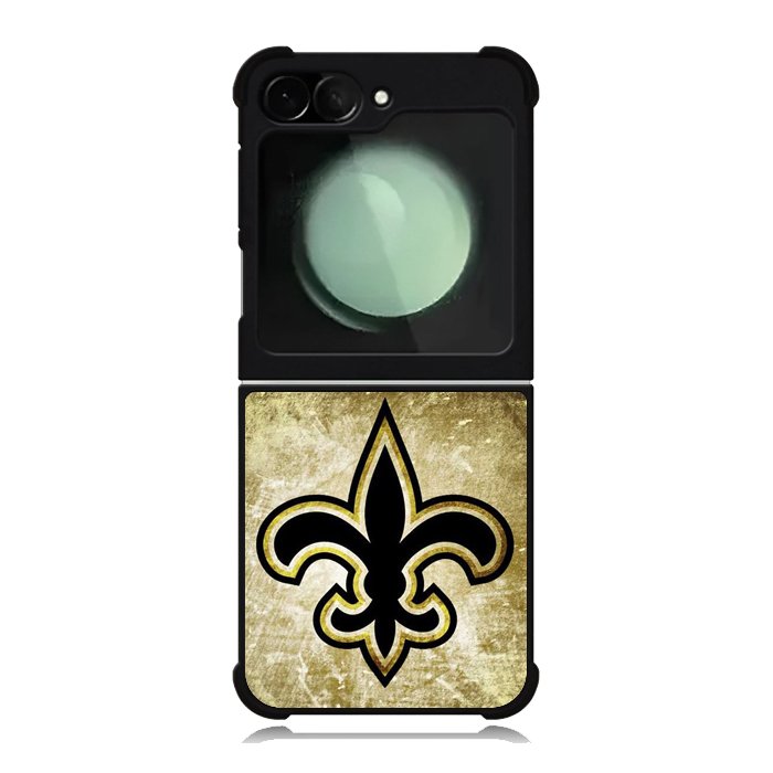 New Orleans Saints gold Samsung Galaxy Z Flip 6 Case