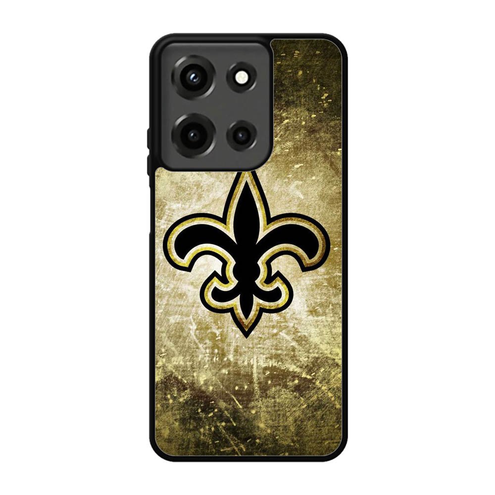 New Orleans Saints gold Motorola Moto G 5G 2025 Case DC6518