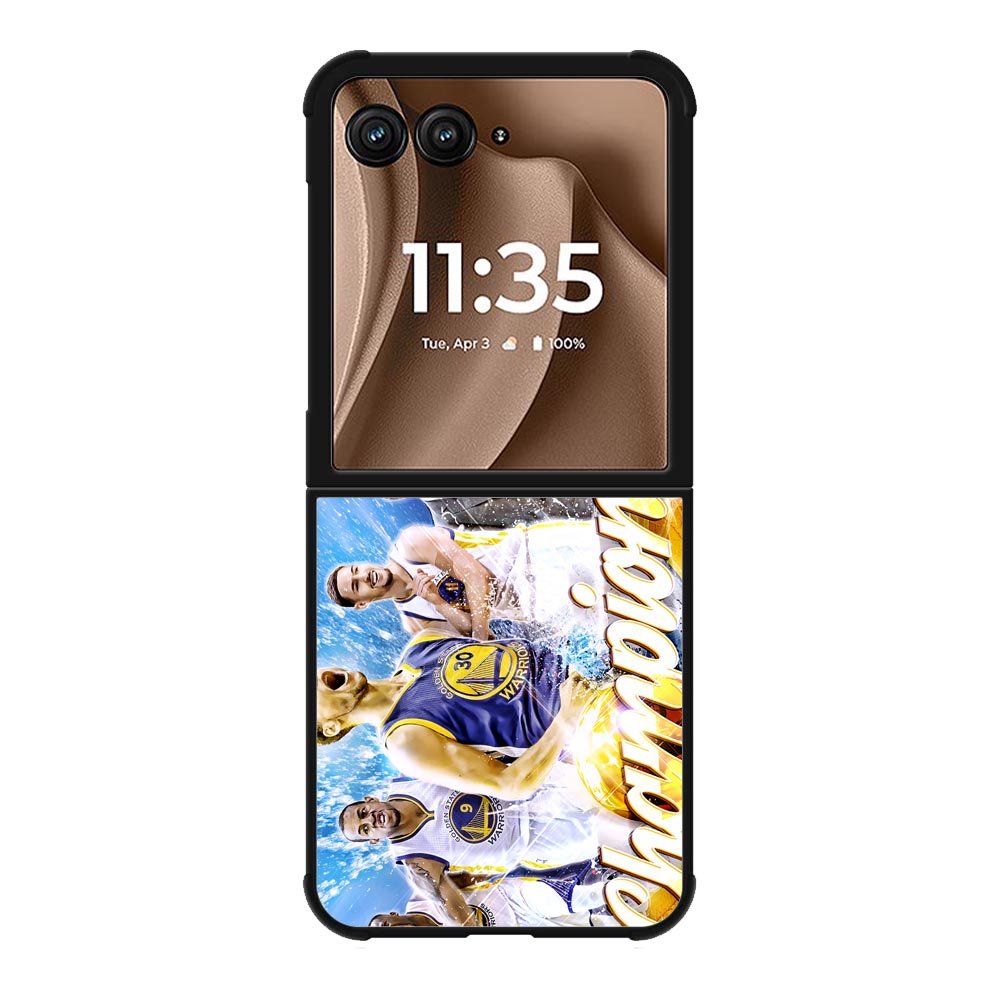 golden state warriors NBA Champions Motorola Moto RAZR Plus 2025 Case