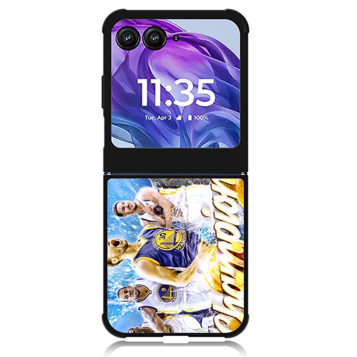 golden state warriors NBA Champions Motorola Moto Razr Plus 2024 , Moto Razr+ 2024 Case