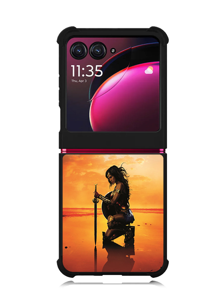 wonder woman movie Motorola Moto Razr Plus 2023 , Moto Razr+ 2023 Case