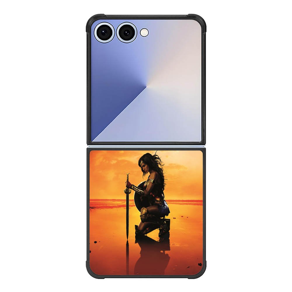wonder woman movie Samsung Galaxy Z Flip 7 5G Case