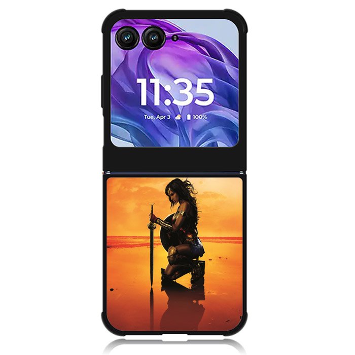 wonder woman movie Motorola Moto Razr Plus 2024 , Moto Razr+ 2024 Case