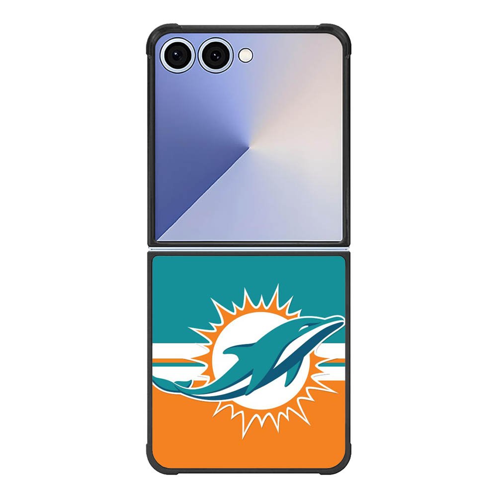 miami dolphins logo Samsung Galaxy Z Flip 7 5G Case