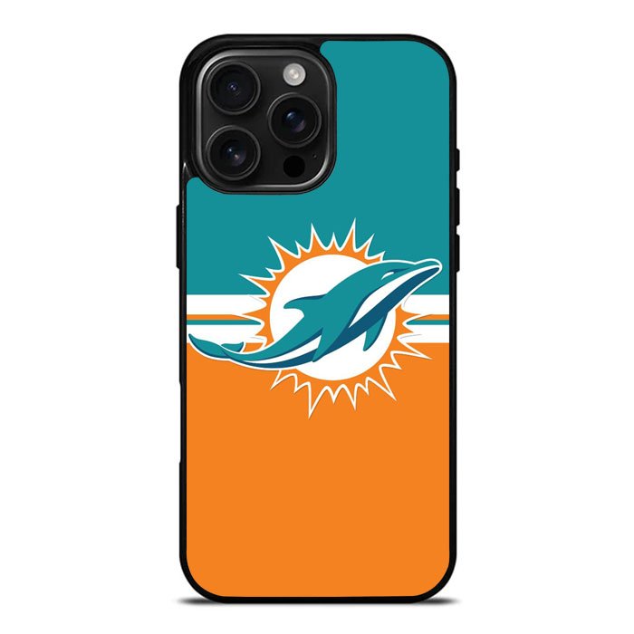 Miami Dolphins Logo iPhone 16 Pro Case DC1134