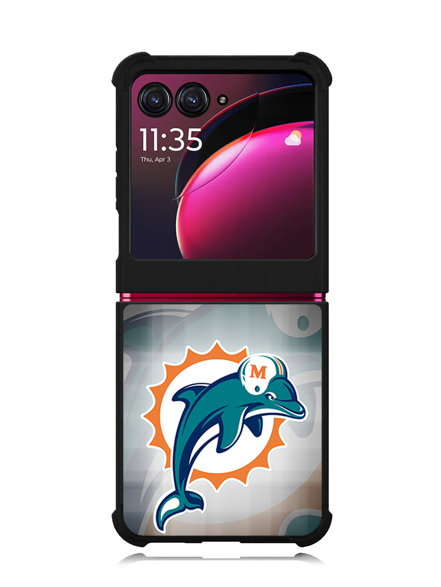 miami dolphins 5th Motorola Moto Razr Plus 2023 , Moto Razr+ 2023 Case
