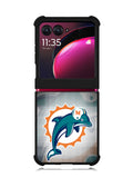 miami dolphins 5th Motorola Moto Razr Plus 2023 , Moto Razr+ 2023 Case