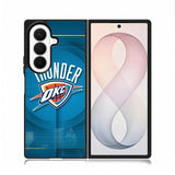 Oklahoma City Thunder Logo Samsung Galaxy Z Fold 8 Ultra Case DC1354