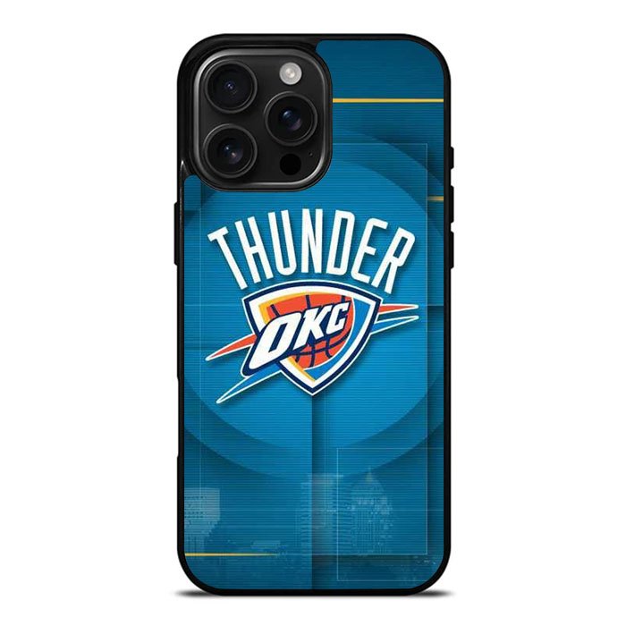 Oklahoma City Thunder Logo iPhone 16 Pro Case DC1354