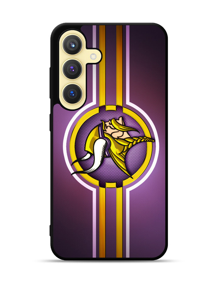 Minnesota Vikings Logo 1st Samsung Galaxy S24 Plus 5G , Samsung Galaxy S24+ 5G Case
