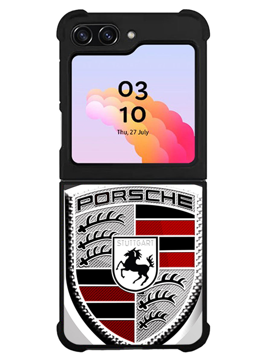 Porsche Cars Sports Logo Samsung Galaxy Z Flip 5 5G 2023 Case