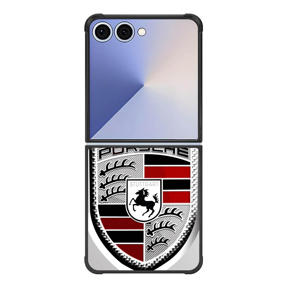 Porsche Cars Sports Logo Samsung Galaxy Z Flip 7 5G Case