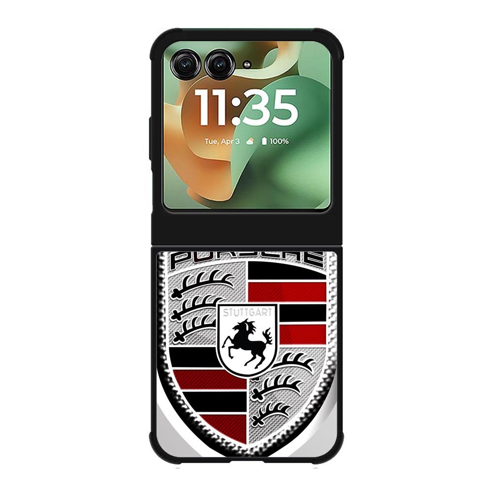 Porsche Cars Sports Logo Motorola Moto RAZR 2025 Case