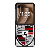 Porsche Cars Sports Logo Motorola Moto RAZR Plus 2025 Case