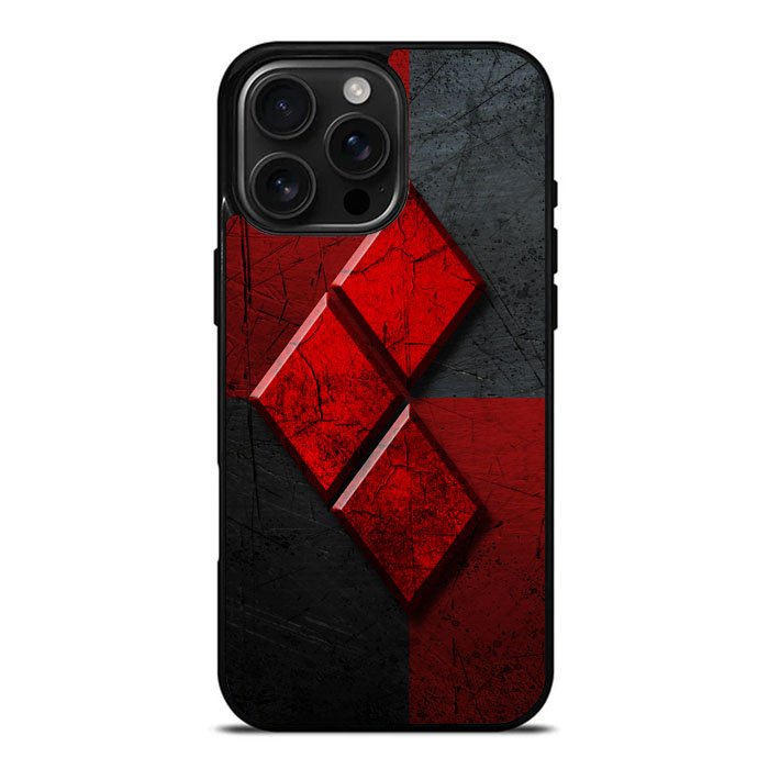 Harley Quinn Logo iPhone 16 Pro Max Case DC0806