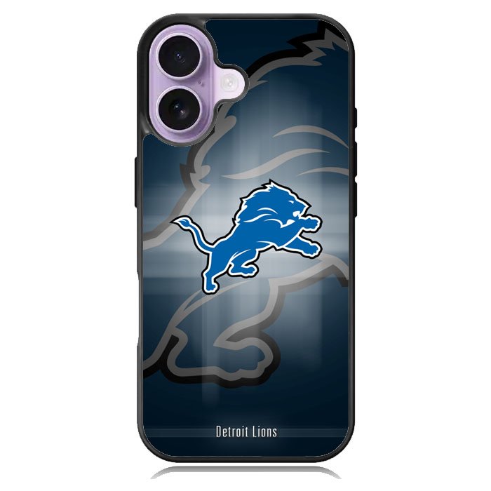 Detroit Lions Nfl Team Logo Case iPhone 16 Case DC0505