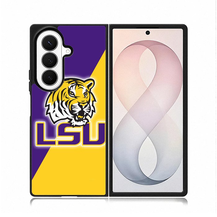 Lsu Tigers Logo Case Samsung Galaxy Z Fold 8 Ultra Case DC1073