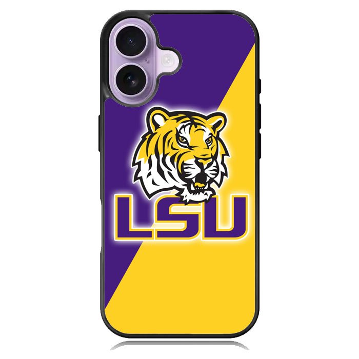 Lsu Tigers Logo Case iPhone 16 Case DC1073