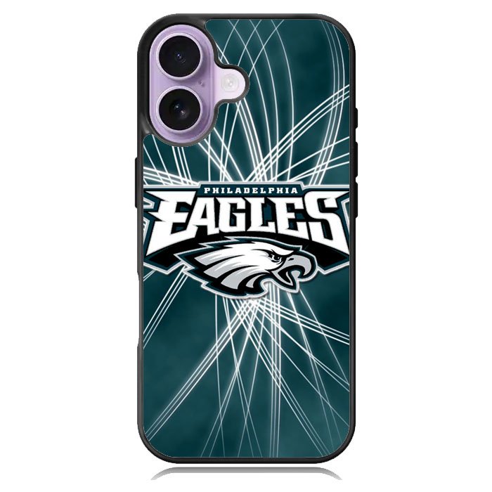 Philadelphia Eagles Nfl Logo iPhone 16 Case DC1416