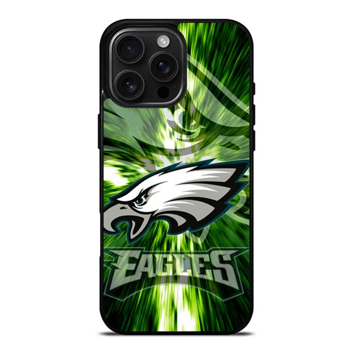 Philadelphia Eagles Green Logo iPhone 16 Pro Case DC1401