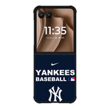 New York Yankees Baseball Motorola Moto RAZR Plus 2025 Case