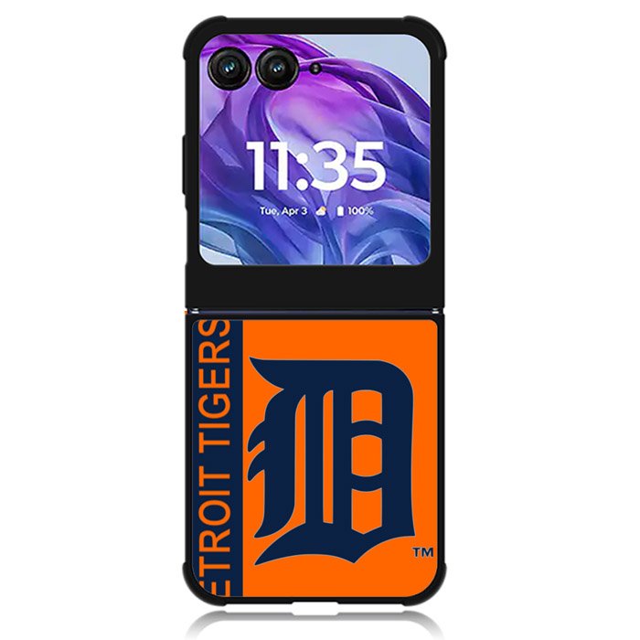 Detroit Tigers 2nd Motorola Moto Razr Plus 2024 , Moto Razr+ 2024 Case