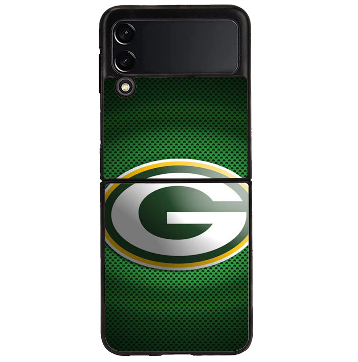 green bay packers logo 4h Samsung Galaxy Z Flip 4 5G 2022 Case