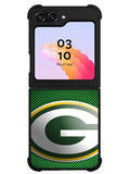 green bay packers logo 4h Samsung Galaxy Z Flip 5 5G 2023 Case