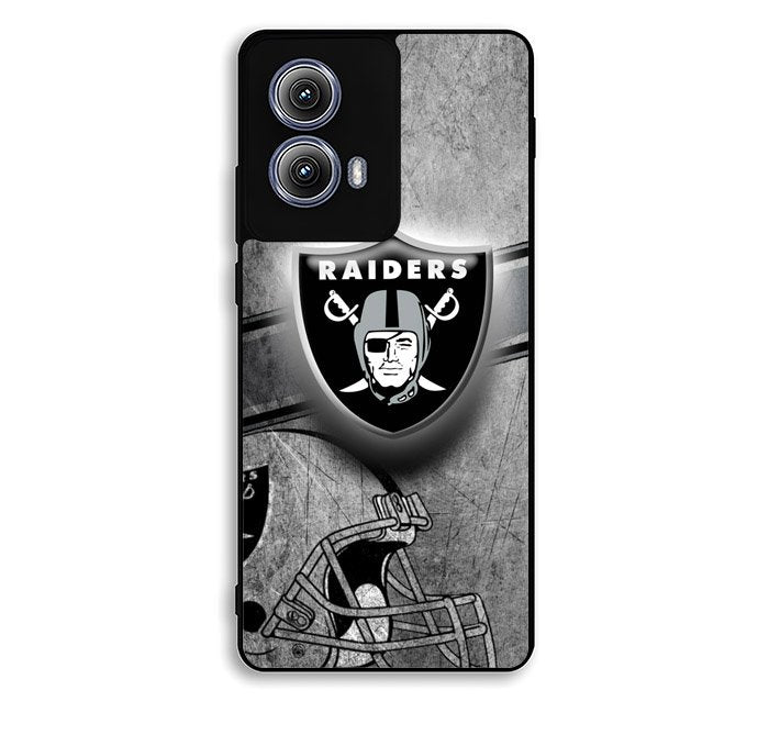 oakland raiders logo 9th Motorola Moto Edge 2024 Case DC0823