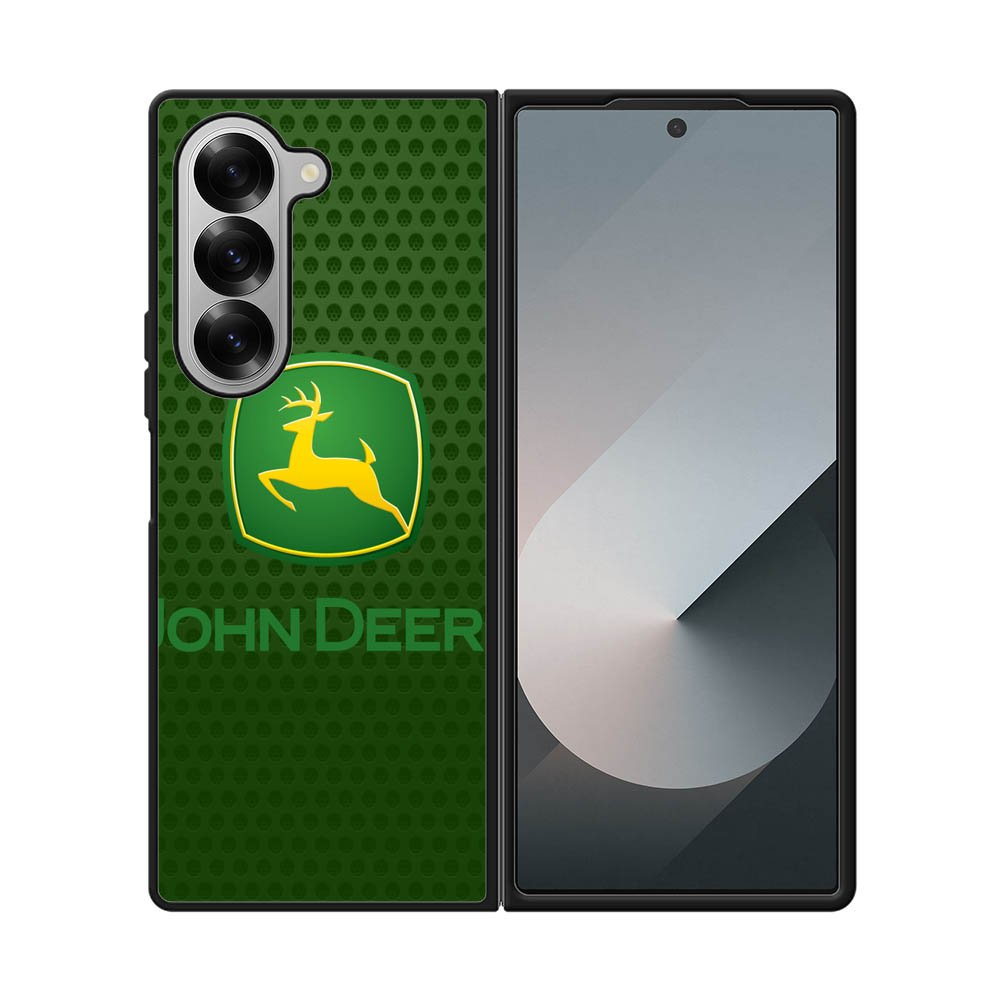 john deere logo carbo Samsung Galaxy Z Fold 7 5G Case