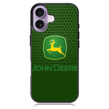 John Deere Logo Carbo iPhone 16 Plus Case DC0924