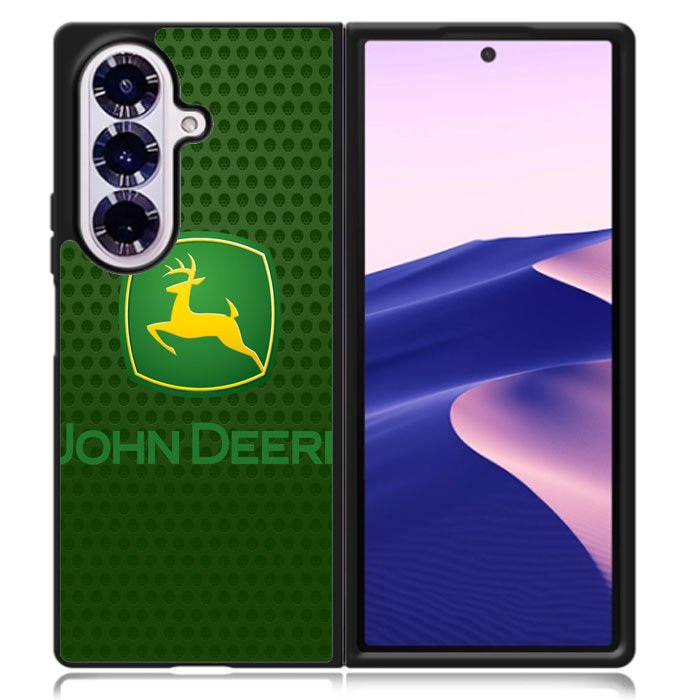John Deere Logo Carbo Samsung Galaxy Z Fold 7 Case DC0924
