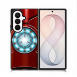 Ironman Armor Arc Reactor Samsung Galaxy Z Fold 8 Ultra Case DC0884