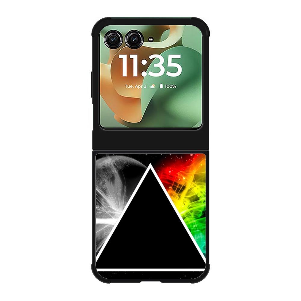 Pink Floyd Prism Rainbows Dark Side Motorola Moto RAZR 2025 Case