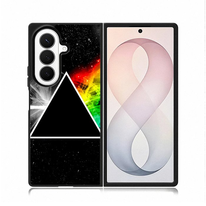 Pink Floyd Prism Rainbows Dark Side Samsung Galaxy Z Fold 8 Ultra Case DC1436
