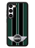 Mini Cooper Style British Racing Black Green Samsung Galaxy S23 Plus 5G / Samsung Galaxy S23+ 5G Case
