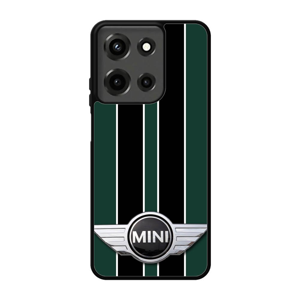 Mini Cooper Style British Racing Black Green Motorola Moto G 5G 2025 Case DC7440