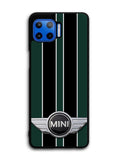 Mini Cooper Style British Racing Black Green Motorola Moto One 5G Case , Moto One 5G UW Case , Moto G 5G Plus Case