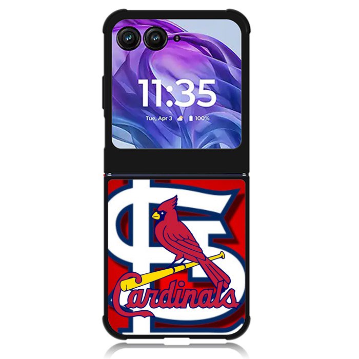St Louis Cardinals 8th Motorola Moto Razr Plus 2024 , Moto Razr+ 2024 Case