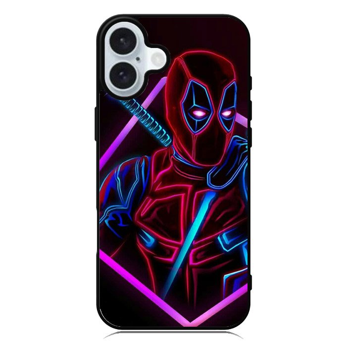 Deadpool Neon iPhone 16 Case