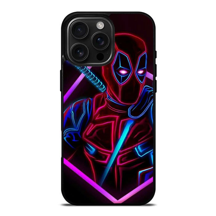 Deadpool Neon iPhone 16 Pro Case DC0456