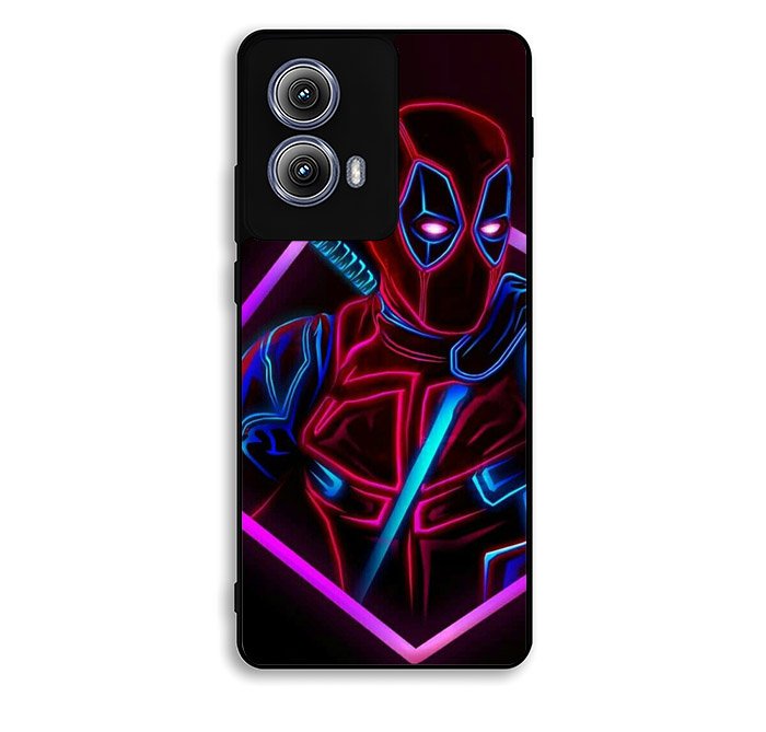 Deadpool Neon Motorola Moto Edge 2024 Case DC6994